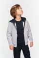 Polo logots Chervo : Sweater capuche enfant full zip 