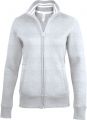 Polo logots Chervo : Sweaters femme veste full zip col ray